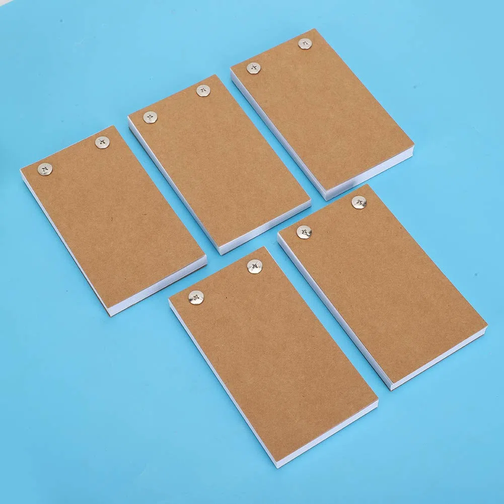 Zestaw flipbooków , pusty papier do animacji flipbooków do tworzenia kreskówek do szkicowania do animacji