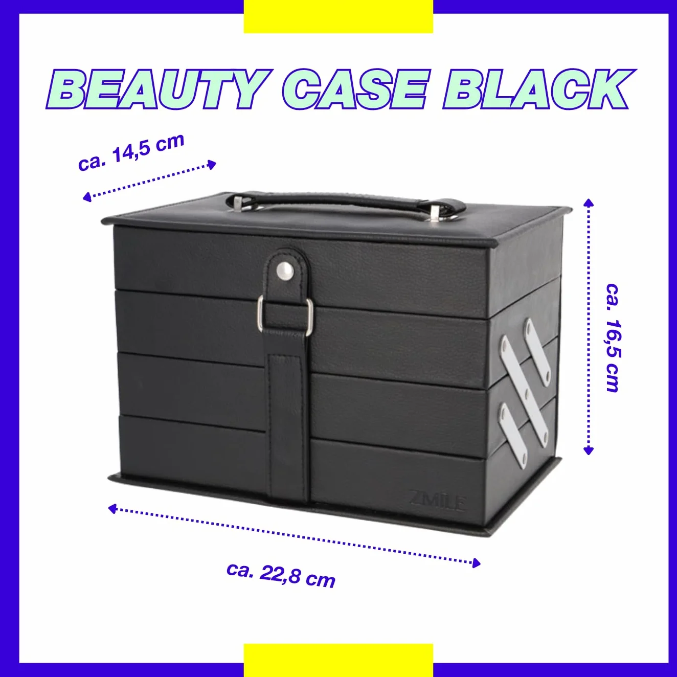 ZMILE Cosmetics Zestaw do Makijażu, Black, Kosmetyki Wegańskie