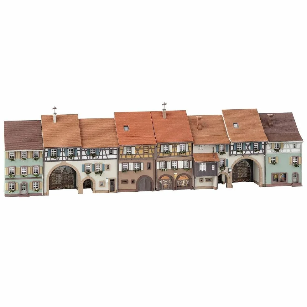 Faller 232174 N 6 domy reliefowe Stare Miasto, nurkowie
