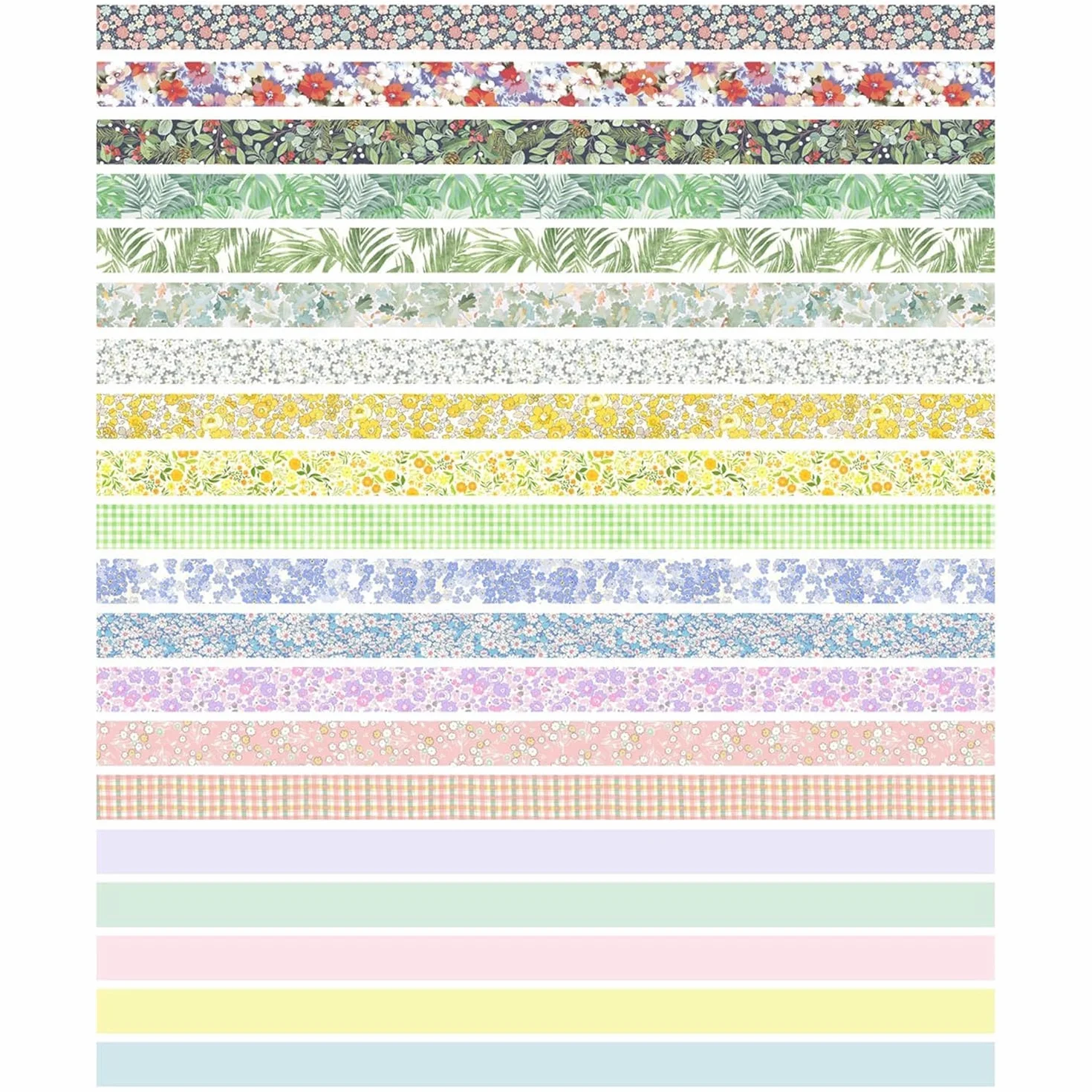 Zestaw 20 cienkich taśm Washi, taśma maskująca, wzór antyczny, dekoracyjna taśma klejąca, kolorowa do rękodzieła, bullet journals, planerów, scrapbookingu, pakowania
