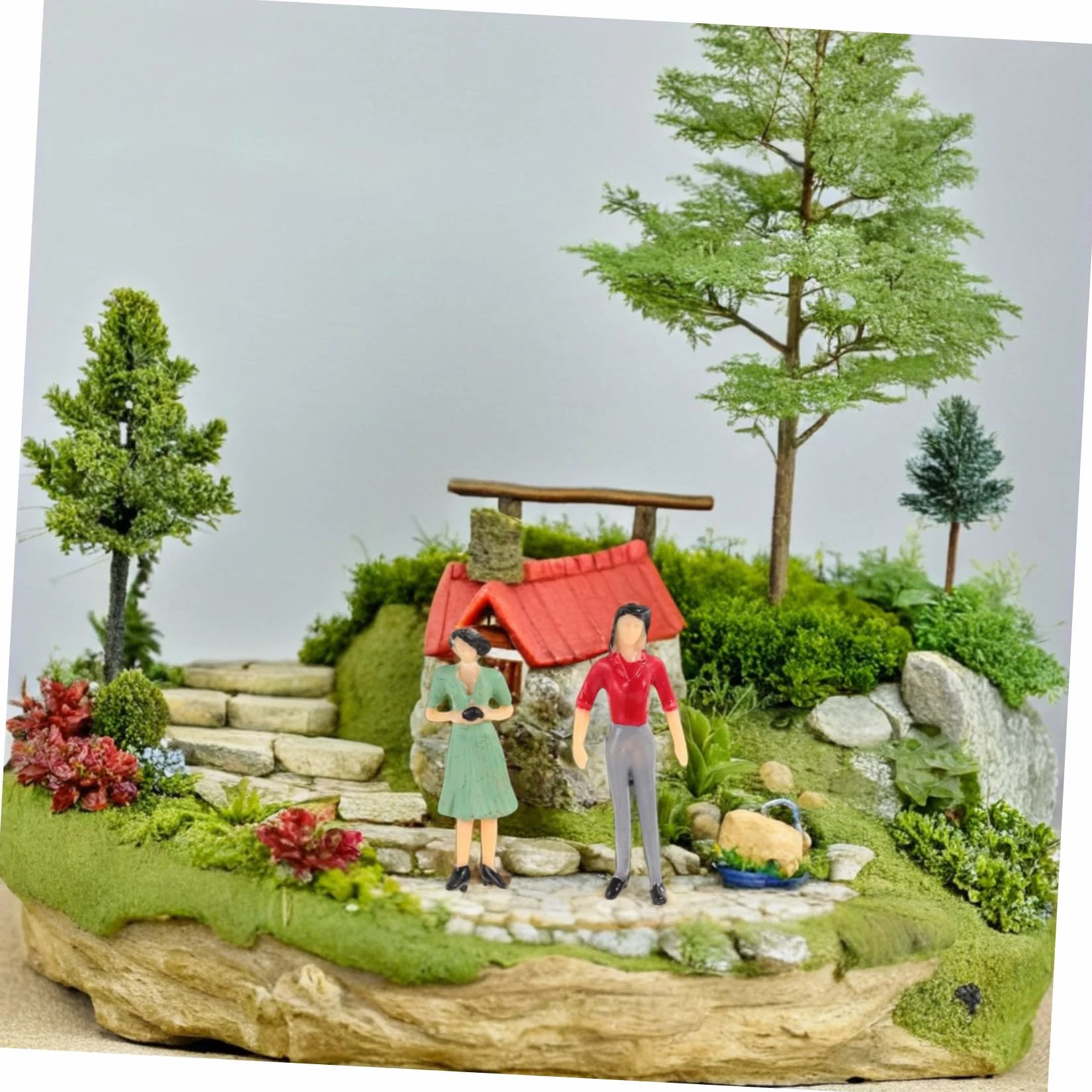Realistyczne Figurki Abs W Miniaturze 30 Szt Zestaw Miniaturowych Figurek Ludzi Do Projektów