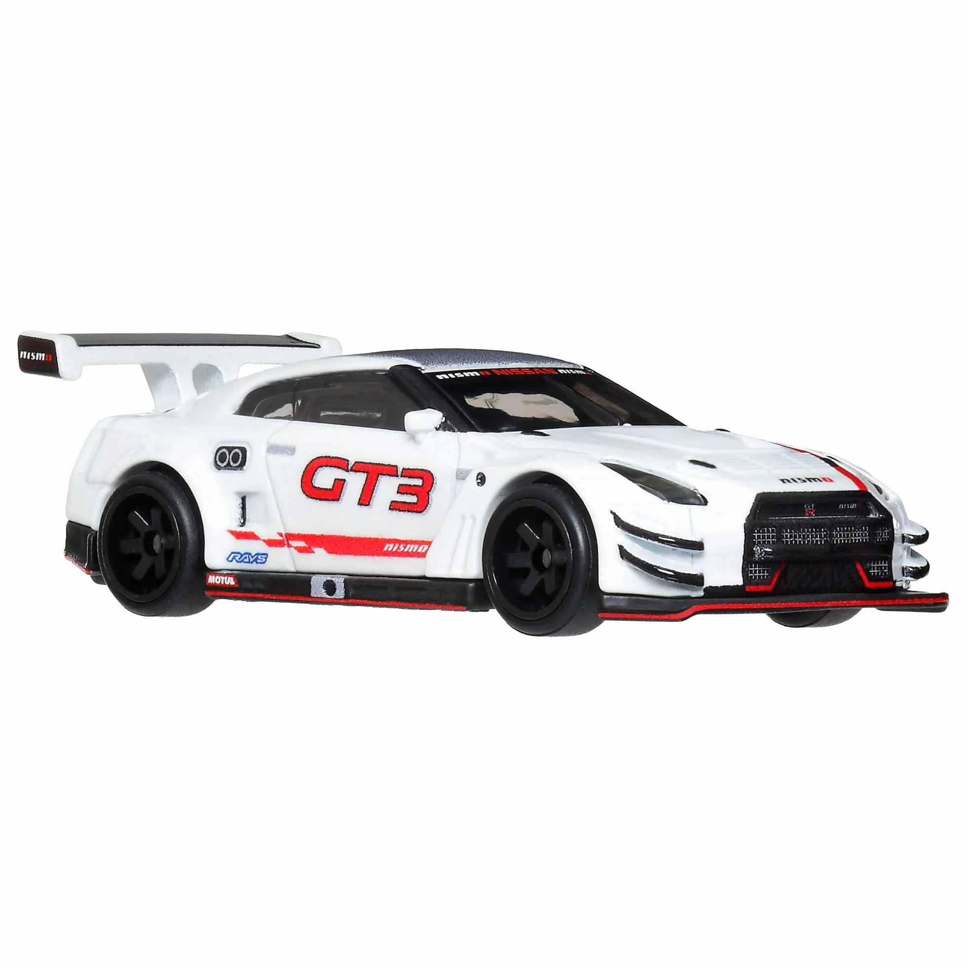 Hot Wheels Premium Kultowe auta Nissan GTR 2-pak samochodów w skali 1:64, wyjątkowe połączenia, opony Real Riders, metalowa konstrukcja, zestaw auta dla kolekcjonerów, JBL05