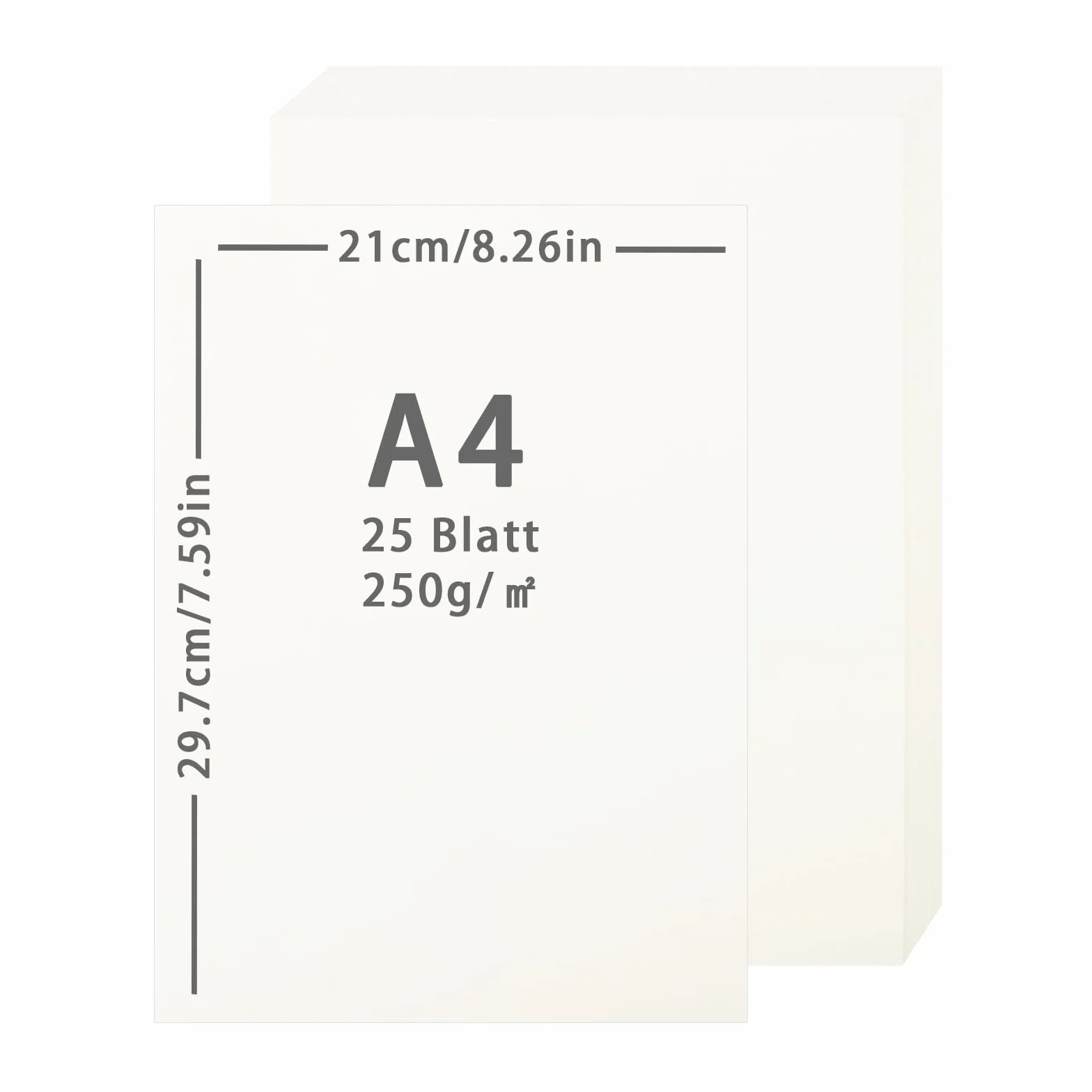 Lre Co. 25 arkuszy papieru kolorowego, beżowego, A4 250 g/m², do tworzenia kart, scrapbookingu, druku biurowego i artystycznego lub majsterkowania, artykułów piśmienniczych, do domu, biura, sztuki lub