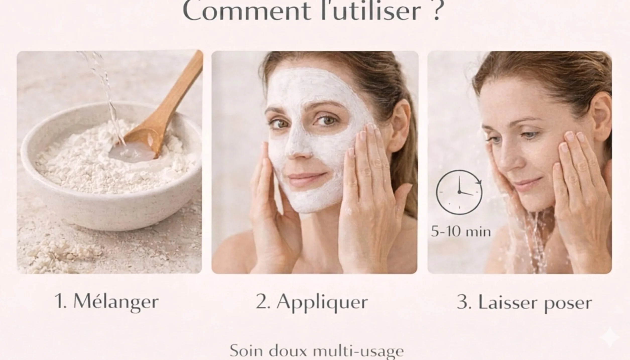 Kosmetyki Kaolin White Clay - 300g ESSENCTILES - Oczyszcza i nawilża skórę