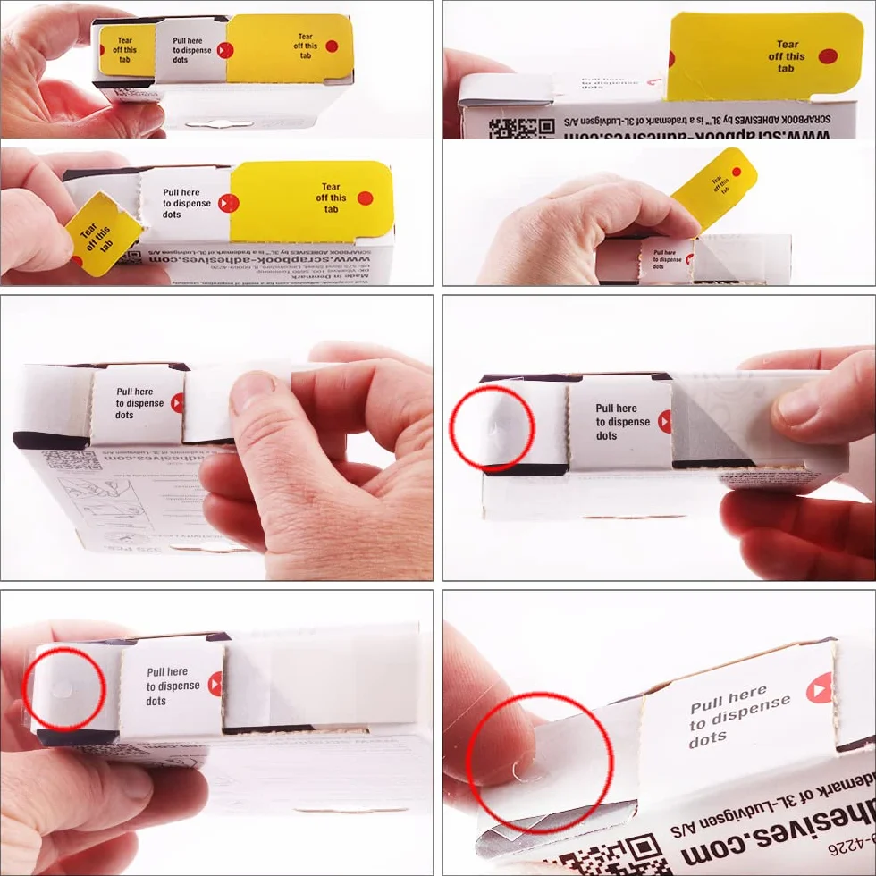 Adhesive Dots - Mini Clear