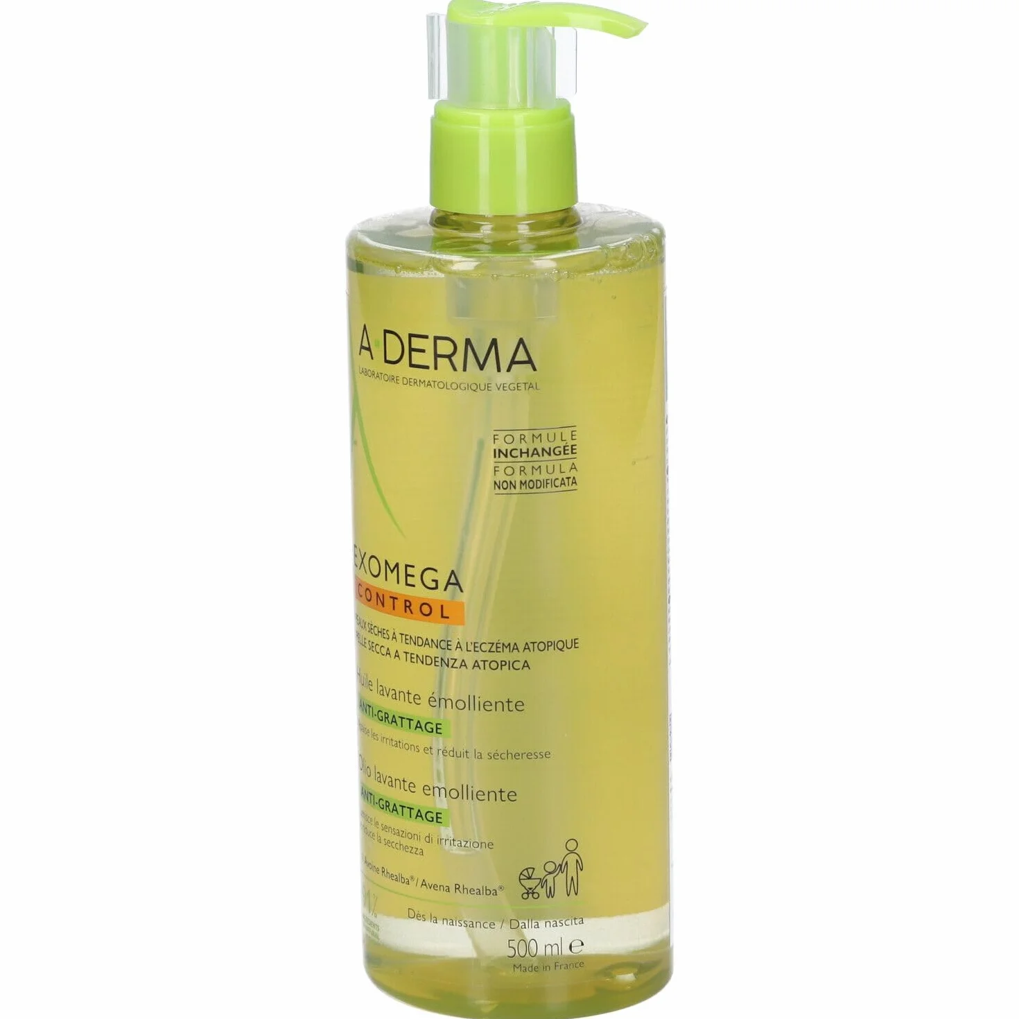A-DERMA Exomega Control Shower Oil (500 ml)
