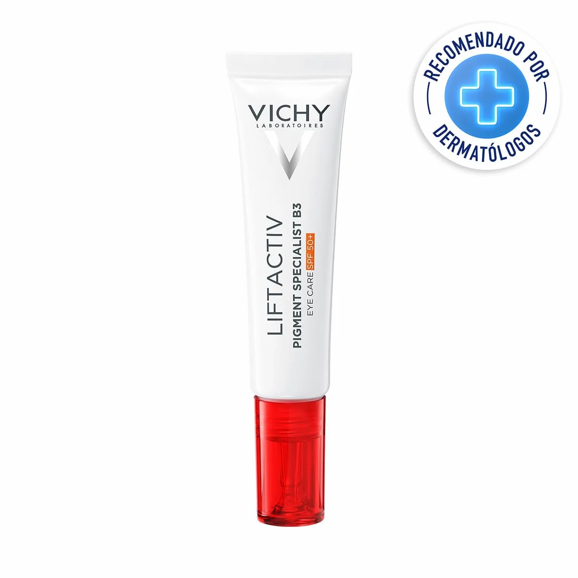 Vichy Liftactiv Pigment Specialist B3 LSF50+, krem pod oczy przeciw przebarwieniom z melasylem i niacynamidem, przeciwdziała cieniom pod oczami, dla bardziej równomiernego obszaru oczu, 15 ml