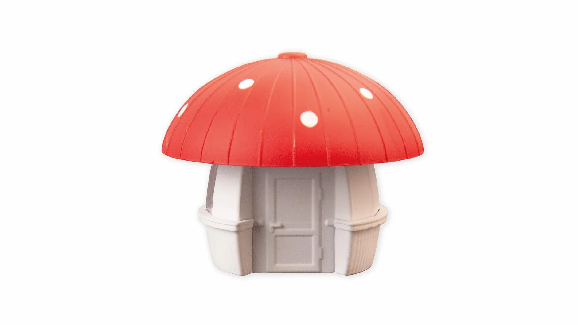 NOCH® Grzyb mleczny, kiosk modelarski, 4 x 4 cm do szerokości toru H0, idealny do dioramy i architektury, jako prezent lub do dekoracji, "zrób to sam"