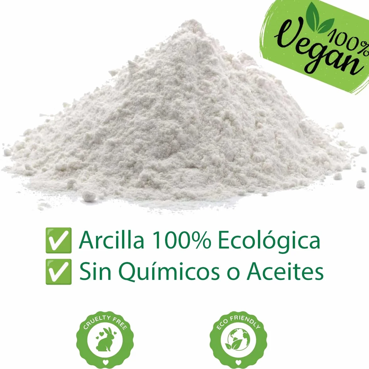 Kosmetyki Kaolin White Clay - 300g ESSENCTILES - Oczyszcza i nawilża skórę
