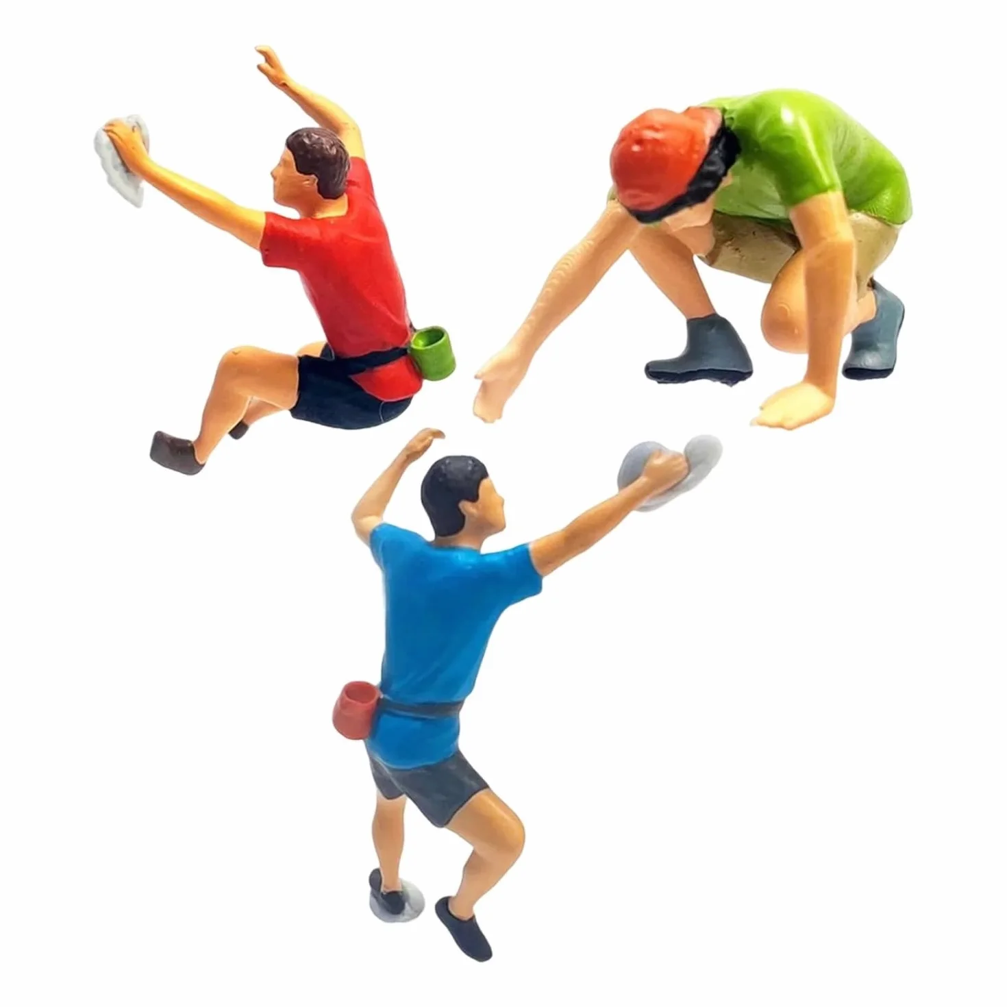 Miniaturowe wspinacz skałkowy sport wspinaczka ludzie figurka miniaturowy wspinaczka mini figurki wspinaczkowe mikrokrajobraz diorama sceneria miernik ludzie model dekoracja do projektów DIY -