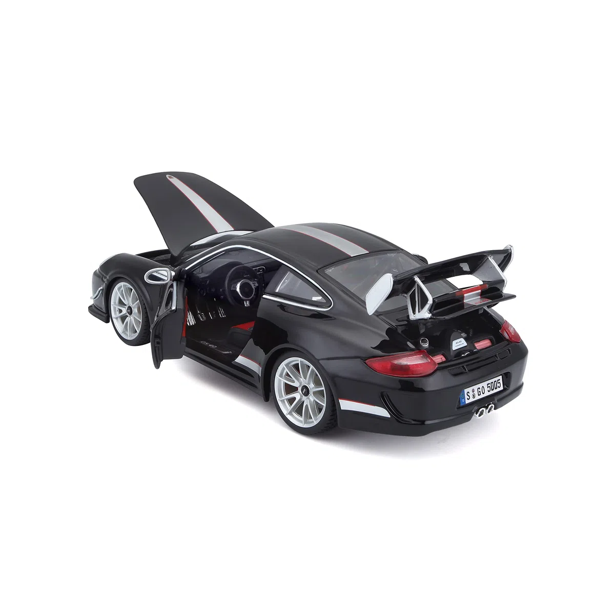 Bburago 2043130 11036W - model samochodu 1:18. Porsche Gts Rs 4.0, pojazdy (posortowane kolorystycznie)