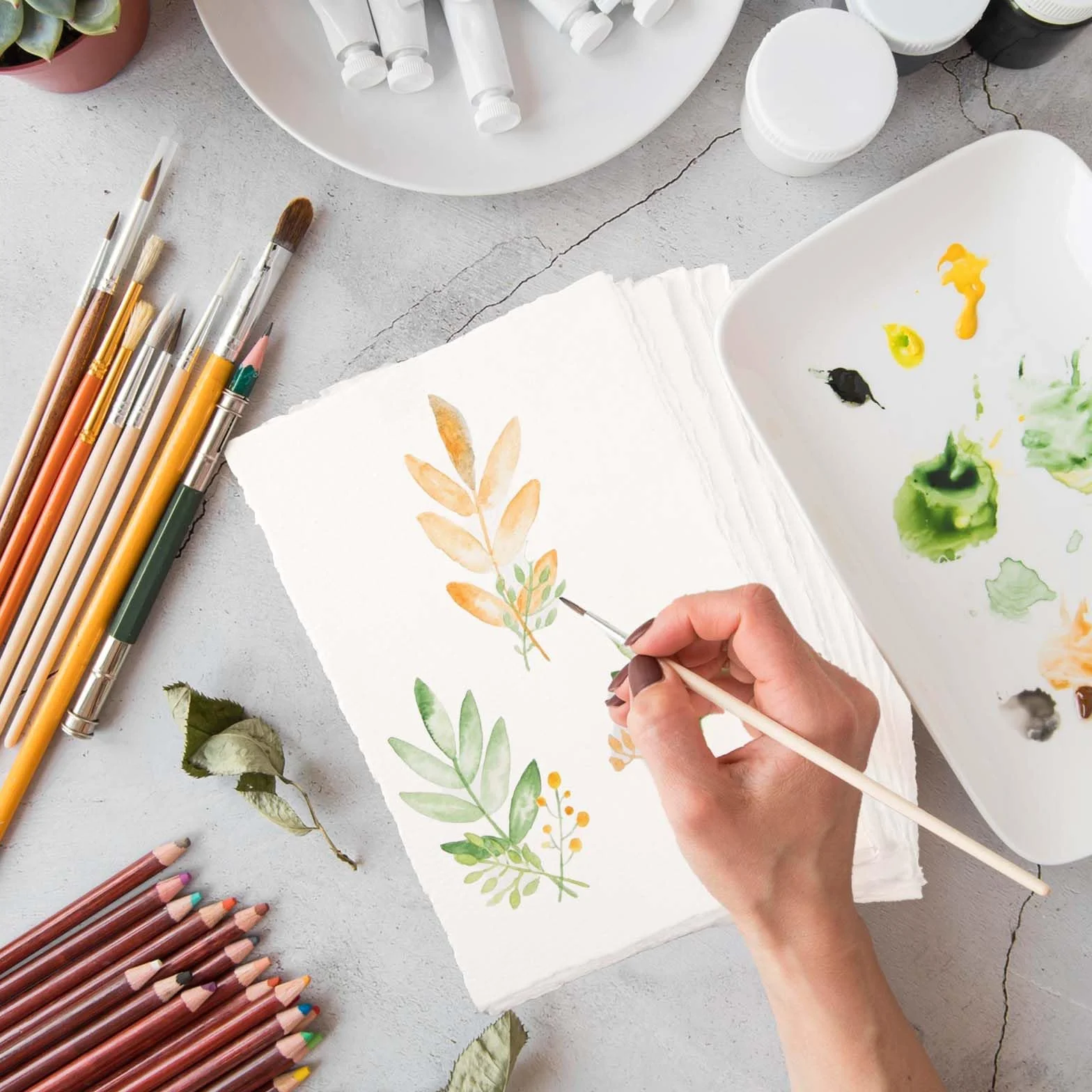 20 sztuk bawełnianego papieru akwarelowego, 15 x 10 cm z krawędzią, szorstki teksturowany 300 g/m², luzem, do pisania, kaligrafii, zaproszeń i rękodzieła (biały)