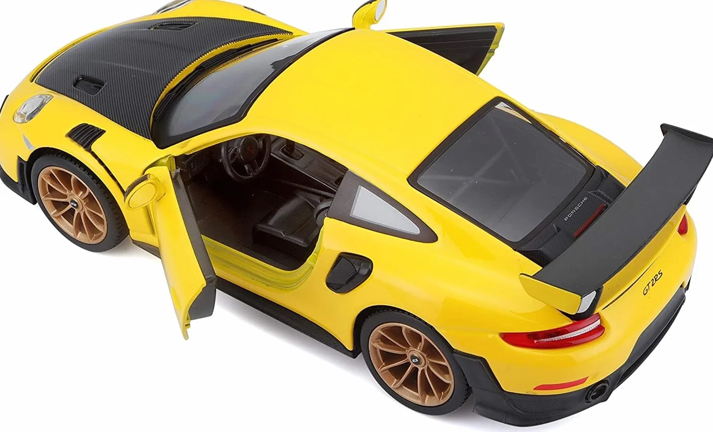 BBURAGO - Porsche 911 GT2 RS - Realistyczny model samochodu w skali 1:24, oficjalna licencja Porsche, zalecany dla osób w wieku od 3 lat.