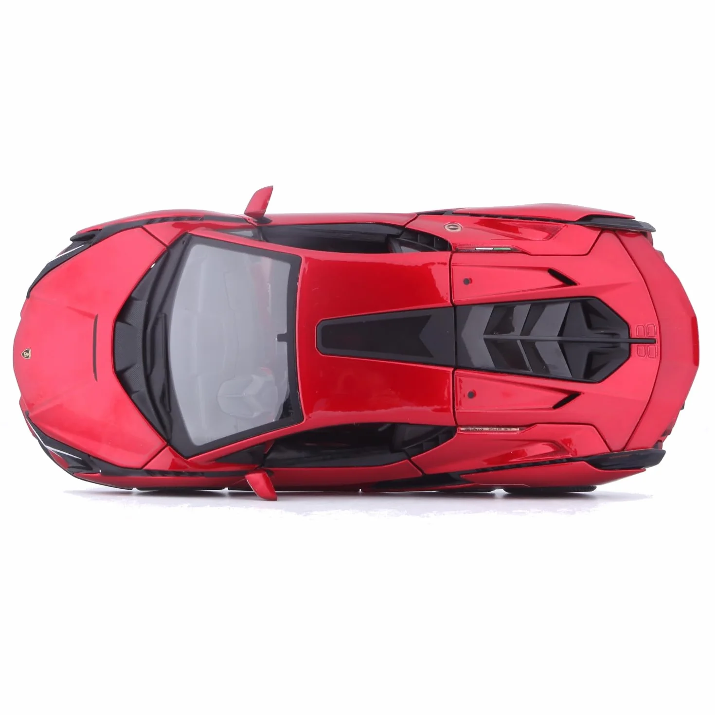 Bburago Lamborghini SIAN FKP 37 Super Car - skala 1:24 - niesamowicie szczegółowa odlewana ciśnieniowo replika kolekcjonerskiego modelu pojazdu