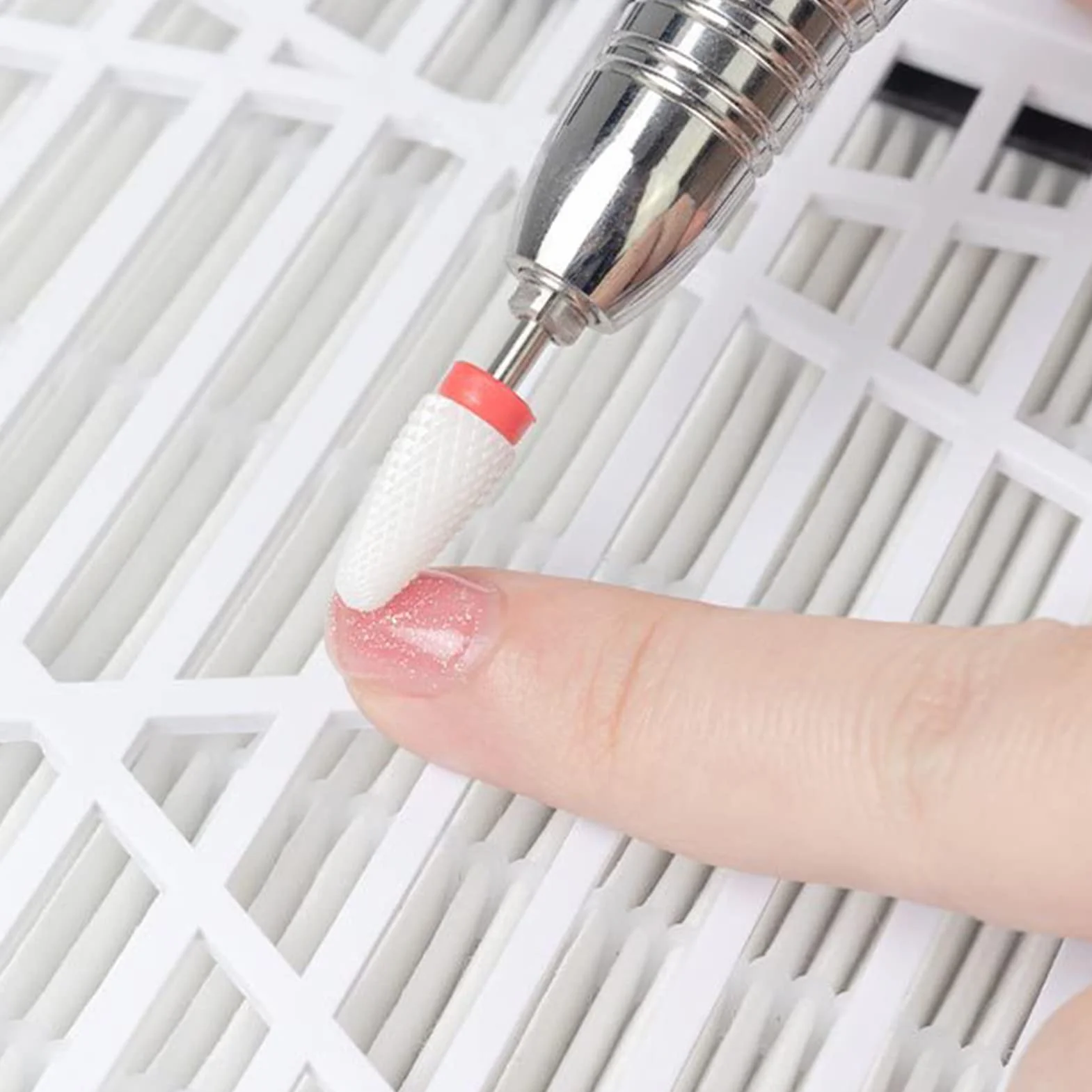 Profesjonalny odkurzacz do manicure Paznokcie Odkurzacz do Paznokci 2 poziomy regulowanej prędkości Mocny odkurzacz stołowy do manicure w salonie lub w domu