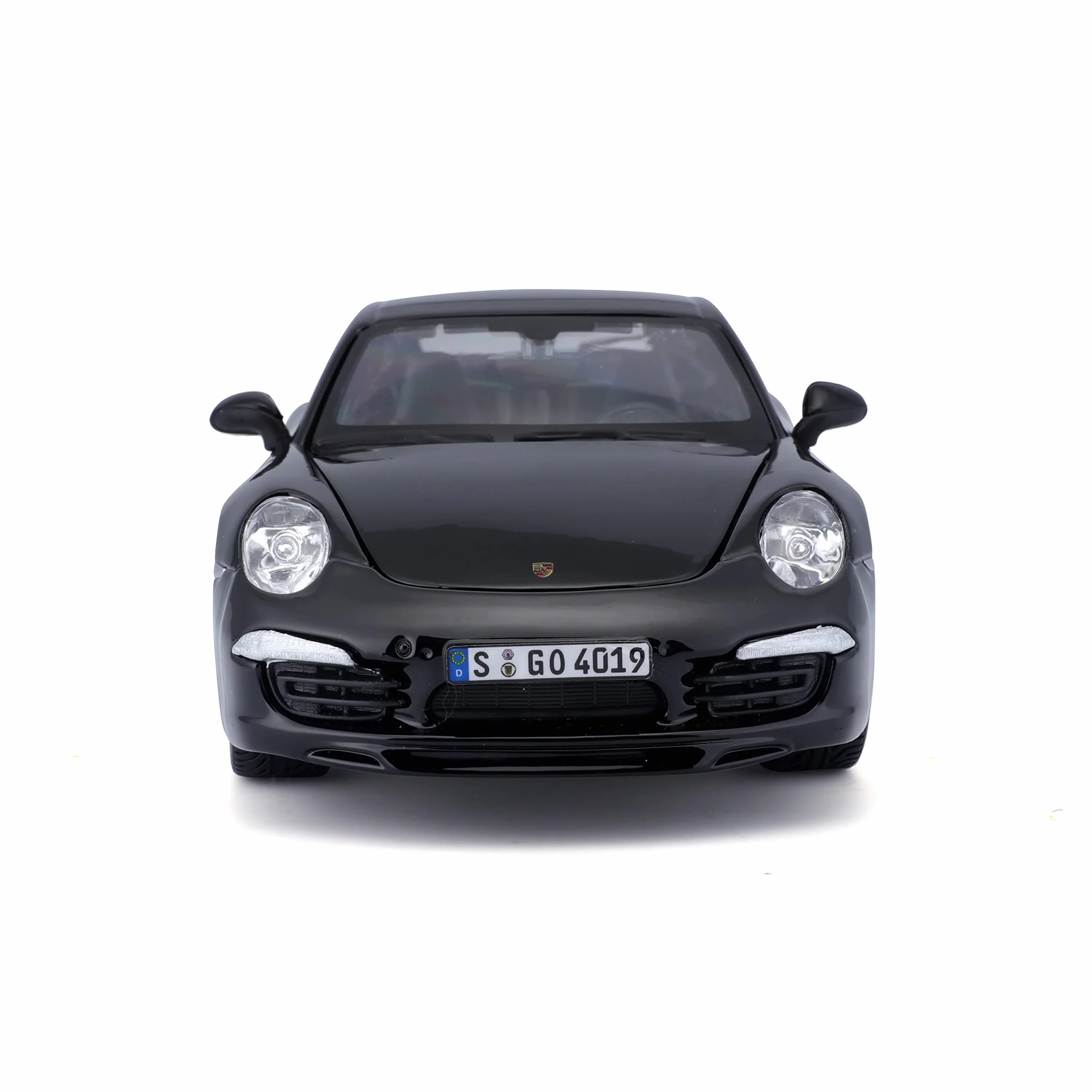 Bauer Spielwaren 18-21065B Porsche 911 Carrera S model samochodu w skali 1:24, czarny, M