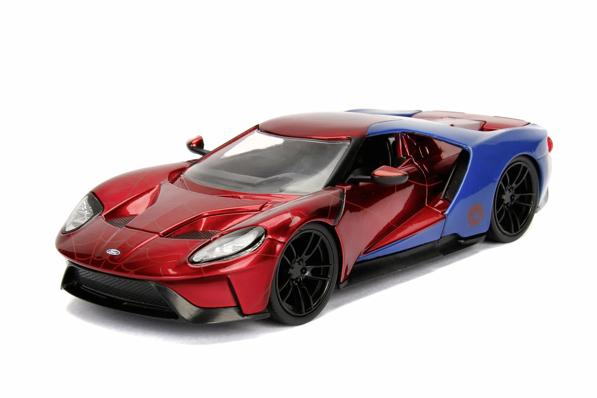 JADA 253225002 Marvel Spider-Man 2017 Ford GT 1:24