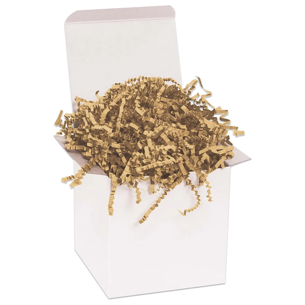 PARTNERS BRAND Crinkle Paper 10 lb. Kraft Crinkle Paper 1-Opakowanie | Papier pakowy do wysyłki, przemieszczania się i przechowywania materiałów
