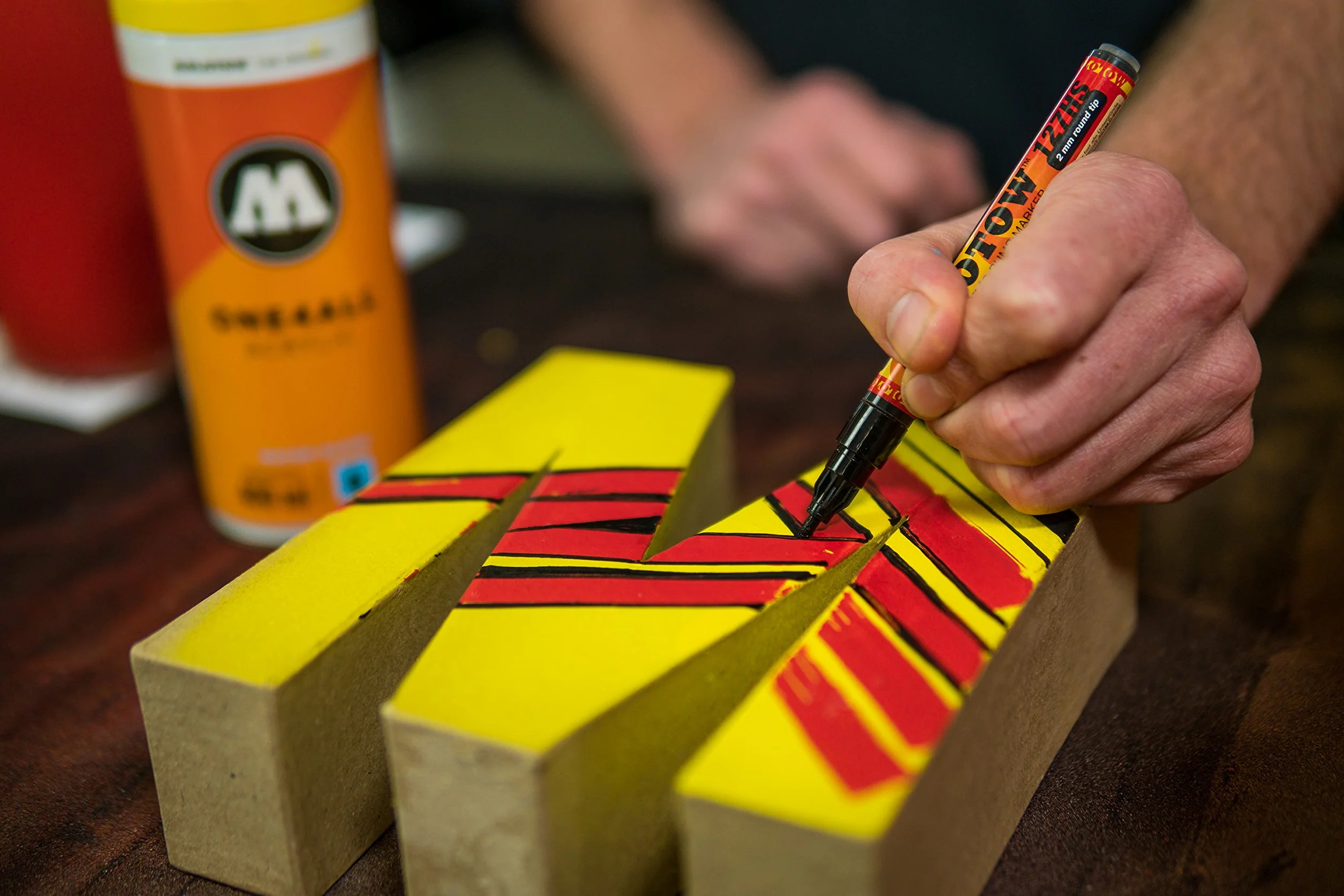 Molotow MO200163 Marker Akrylowy, Beżowy, 20 sztuk