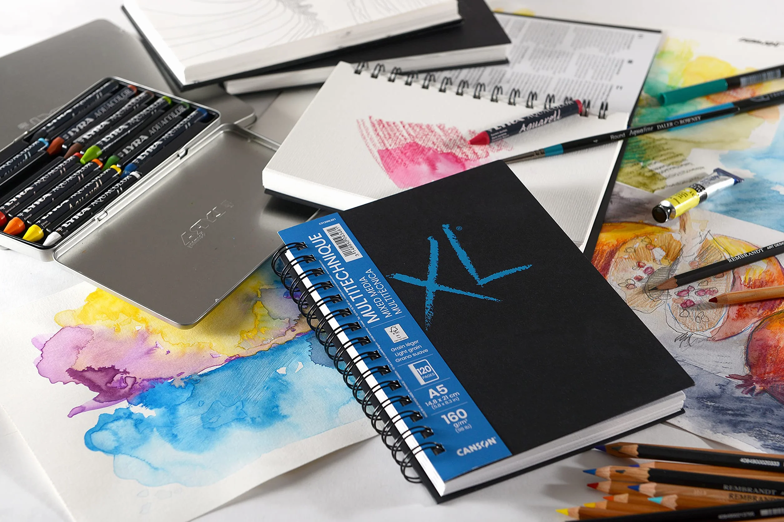 Canson Xl Art Book C31200L021 Zeszyt, Biały, A5/60szt.
