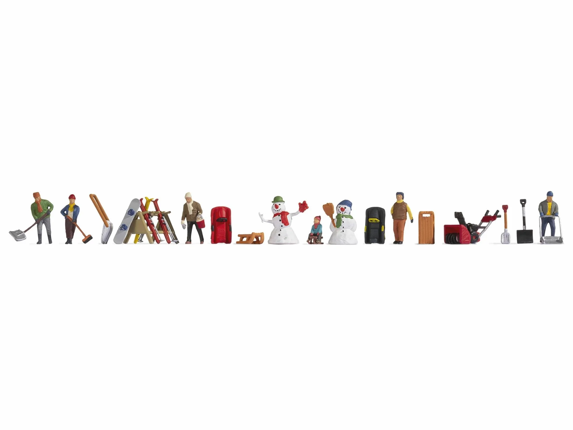 Noch H0 figurki zimowy dzień 16220