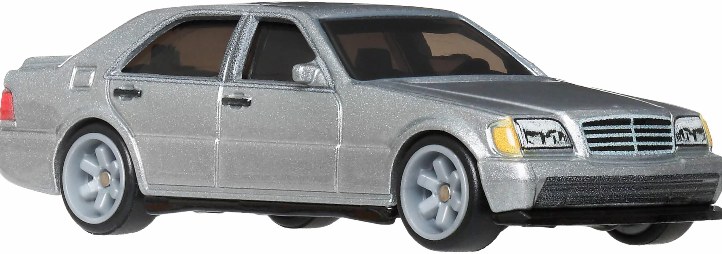 Hot Wheels Premium Fast & Furious Szybcy i wściekli Samochodzik Mercedes-Benz 500 SEL, metalowe auto premium w skali 1:64, inspirowany serią filmową samochód zabawka dla kolekcjonerów, JHW67
