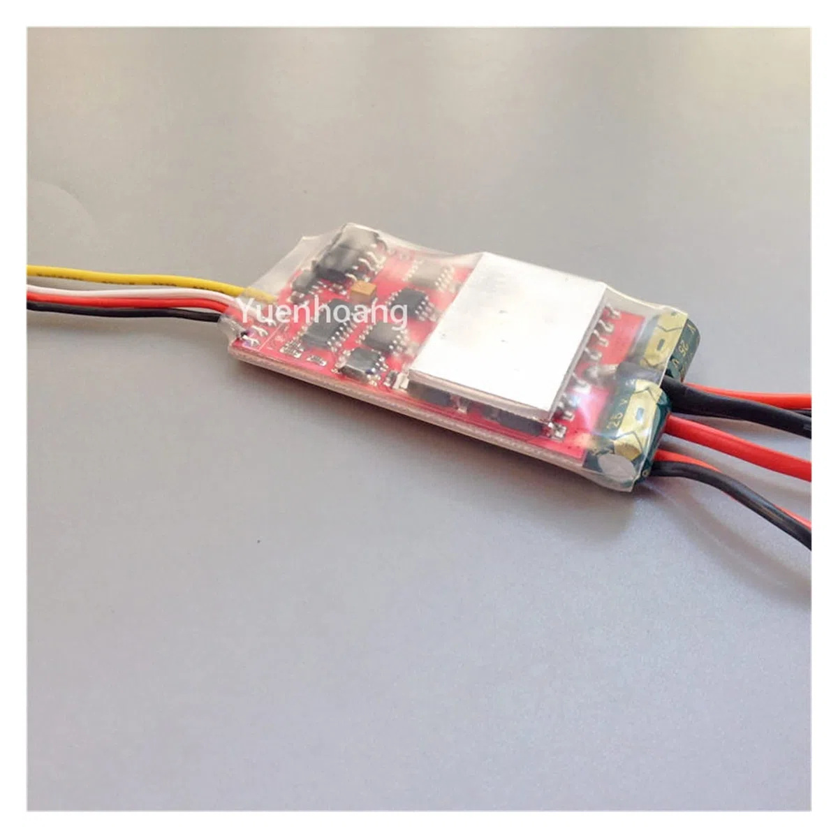 【Części zabawki zdalnego sterowania】 1pc 20Ax2 Upgrade dwustronna dwustronna szczotka ESC DC 6v-12.8v różnicowe sterowanie mieszane BEC dla RC Boat Car 540/550/380/390 silnik -Materiały przyjazne dla
