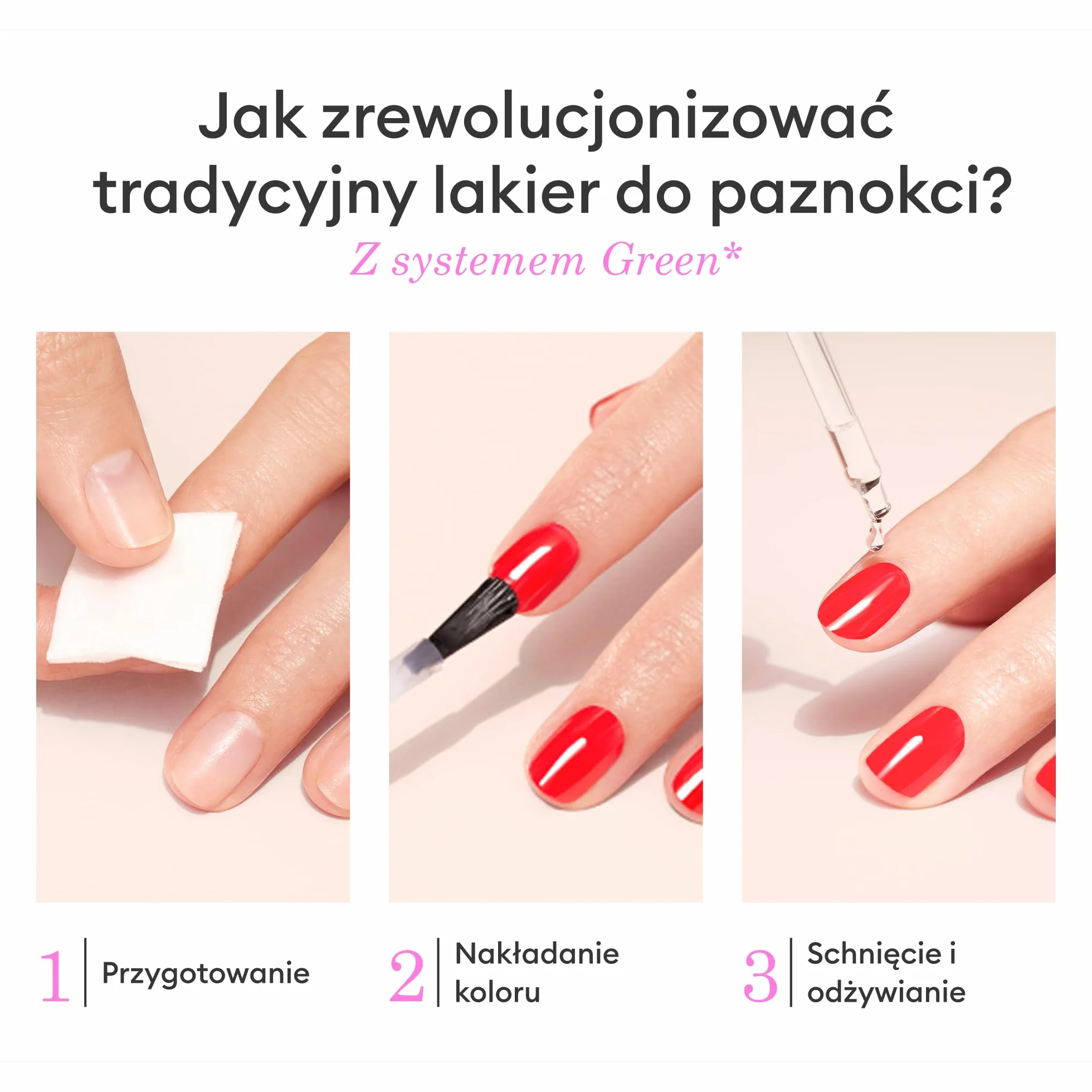 Manucurist Green™ Rose System (Hortencia) - Organiczny Profesjonalny zestaw do manicure'u wegańskiego: 1 odtłuszczacz, 1 lakier do paznokci Hortencia, 1 lakier do paznokci, 1 lakier do paznokci, suche