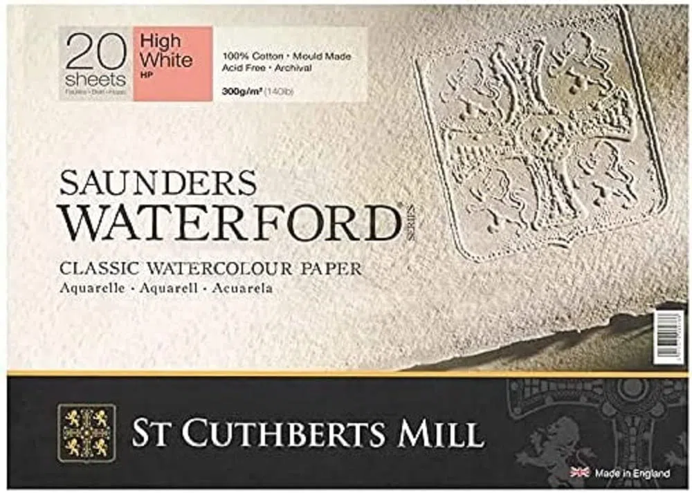 St Cuthberts Papier Akwarelowy Sounders Waterford Classic 20 Arkuszy