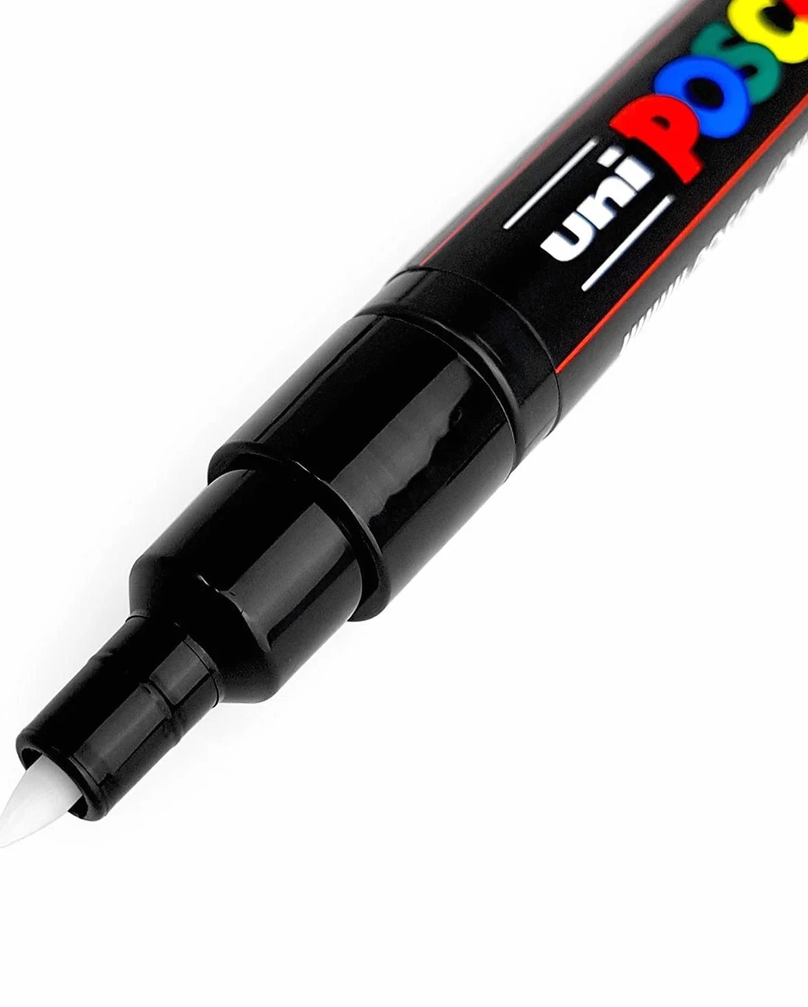 Uni Posca marker artystyczny PC-1M, do tkanin/szkła/metalu, kompletny zestaw 21 kolorów