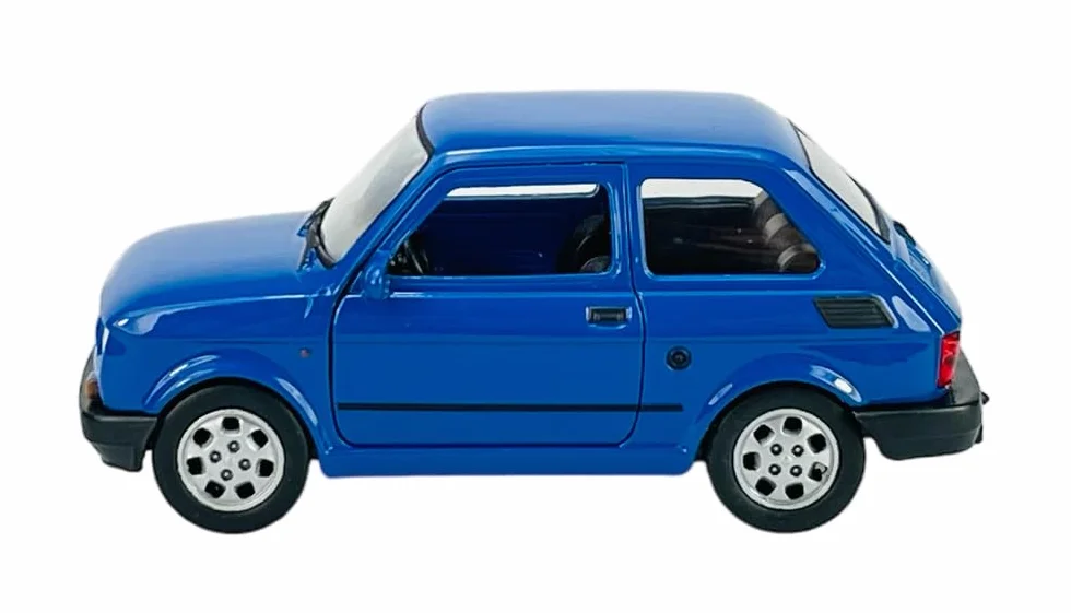 Welly FIAT 126 Polski FIAT 126p 1972-2000 1/34-1/39 metalowy model samochodu