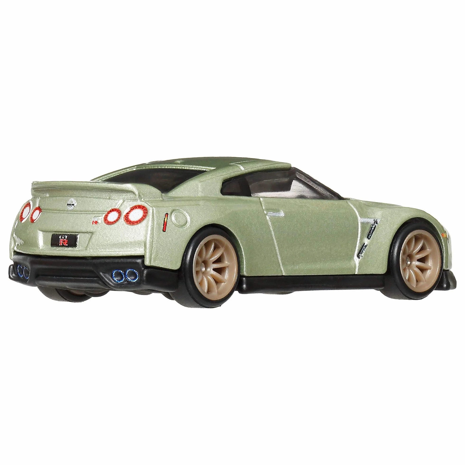 Hot Wheels Premium Kultowe auta Nissan GTR 2-pak samochodów w skali 1:64, wyjątkowe połączenia, opony Real Riders, metalowa konstrukcja, zestaw auta dla kolekcjonerów, JBL05