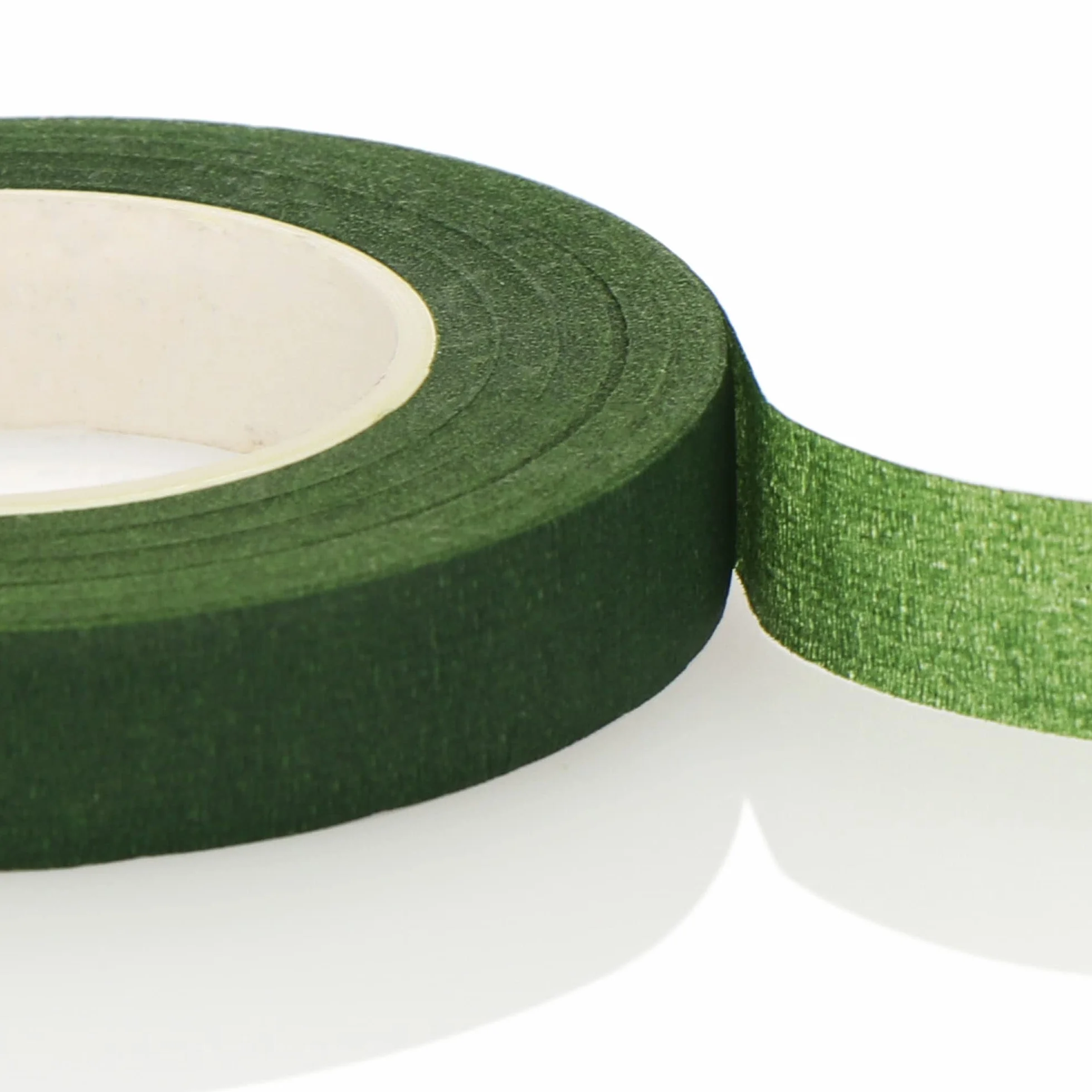 COM-FOUR® 4x Flower Tape - samoprzylepna tasma maskujaca do kwiatów - tasma do pakowania kwiaciarni - krepa rekodziela (Tasma kwiatowa - 13mm)