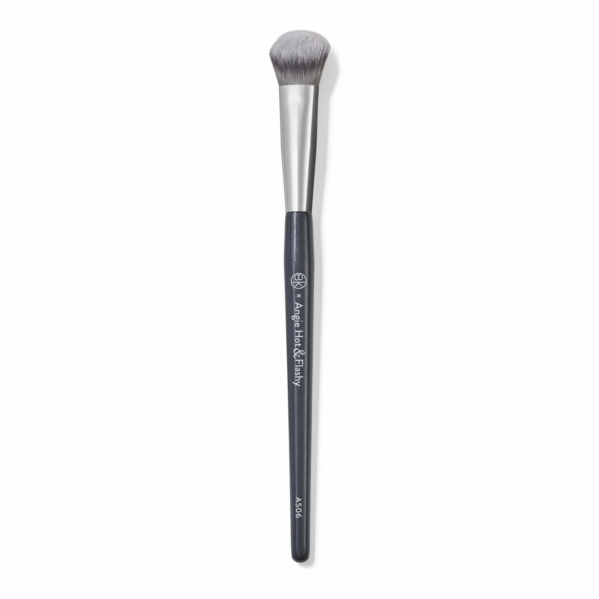BK Beauty Brushes Pędzel do korektora Angie Hot & Flashy A506 „Kitten Paw”, do makijażu twarzy, idealny do nakładania korektora pod oczy i konturowania