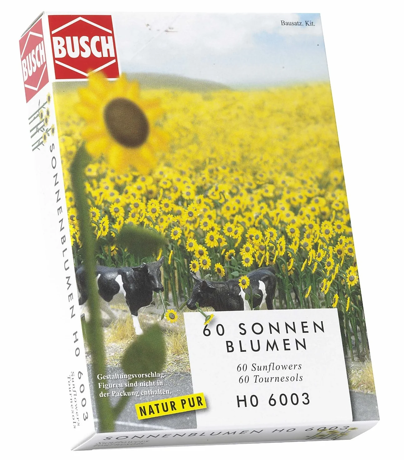 Busch 6003 H0 słoneczniki, 60 sztuk