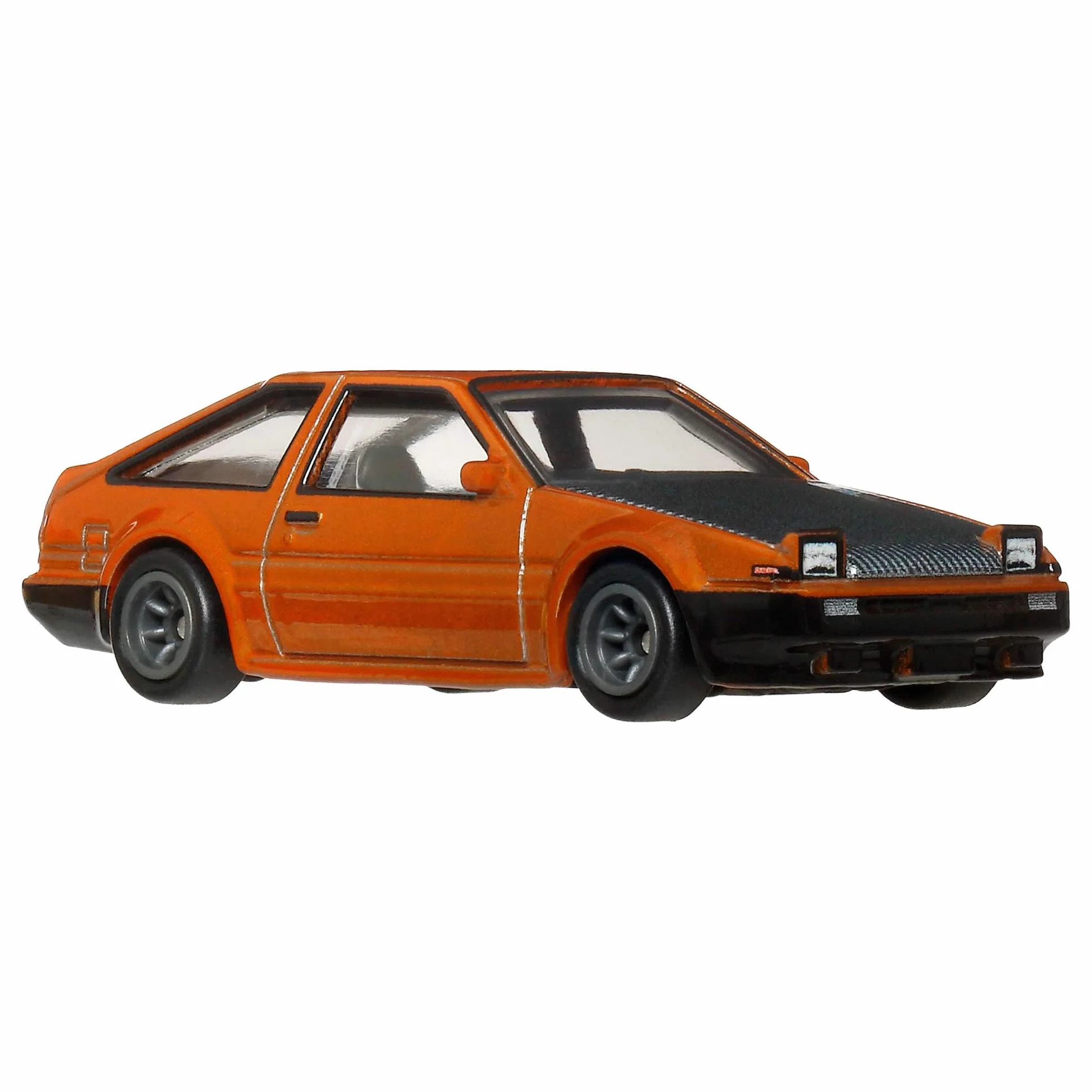 Hot Wheels Premium Car Culture Kultowe auta Samochodzik Toyota AE86 Sprinter Trueno, metalowe auto w skali 1:64, opony Real Riders, samochód zabawka dla dzieci 3+ i kolekcjonerów, JKF10