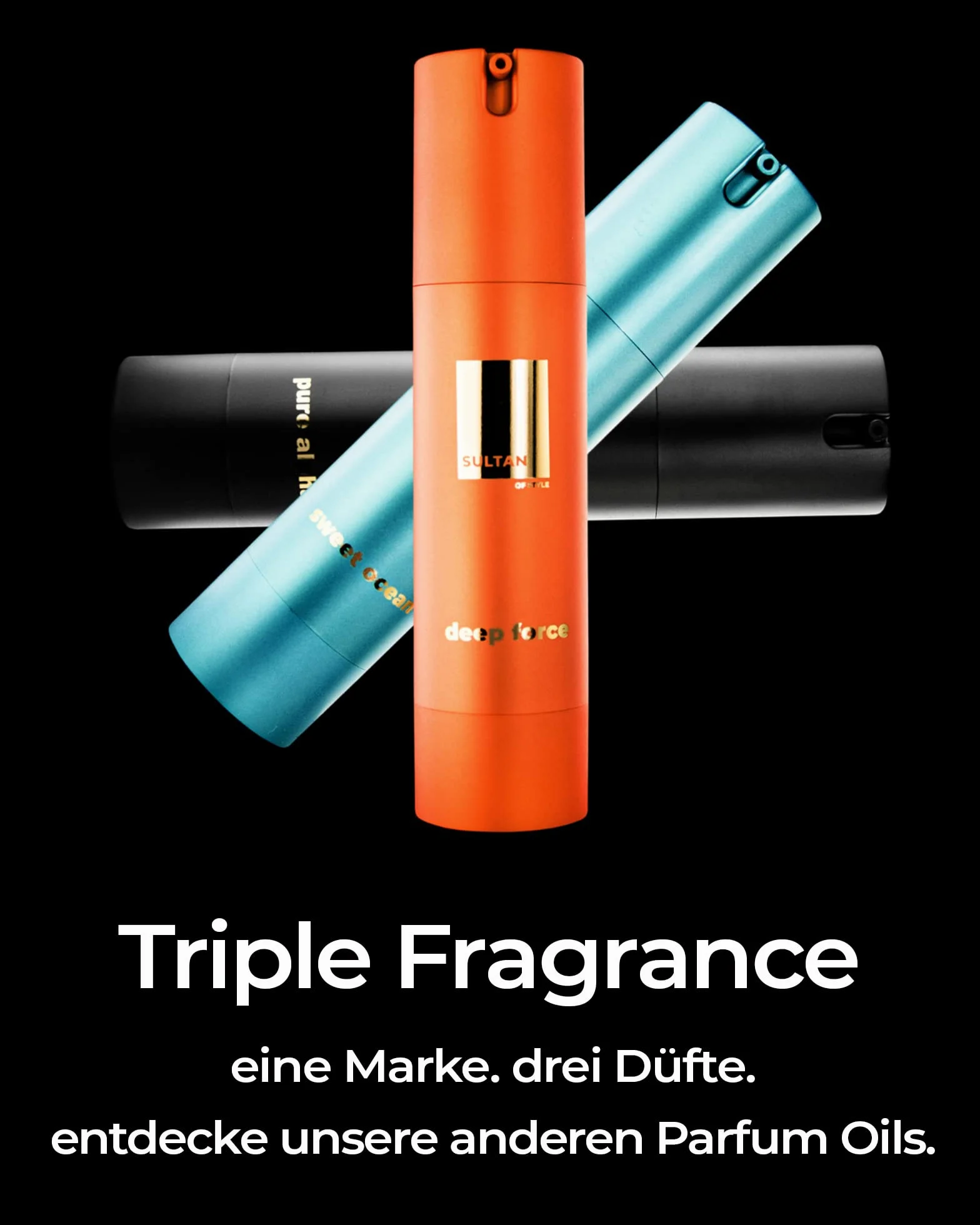 Sultan of Style Sweet Ocean Olejek Perfumowy dla Mężczyzn | Świeży i Słodki Zapach | 100% Bez Alkoholu | Pielęgnujące Olejki Eteeryczne | Prezenty dla Mężczyzn