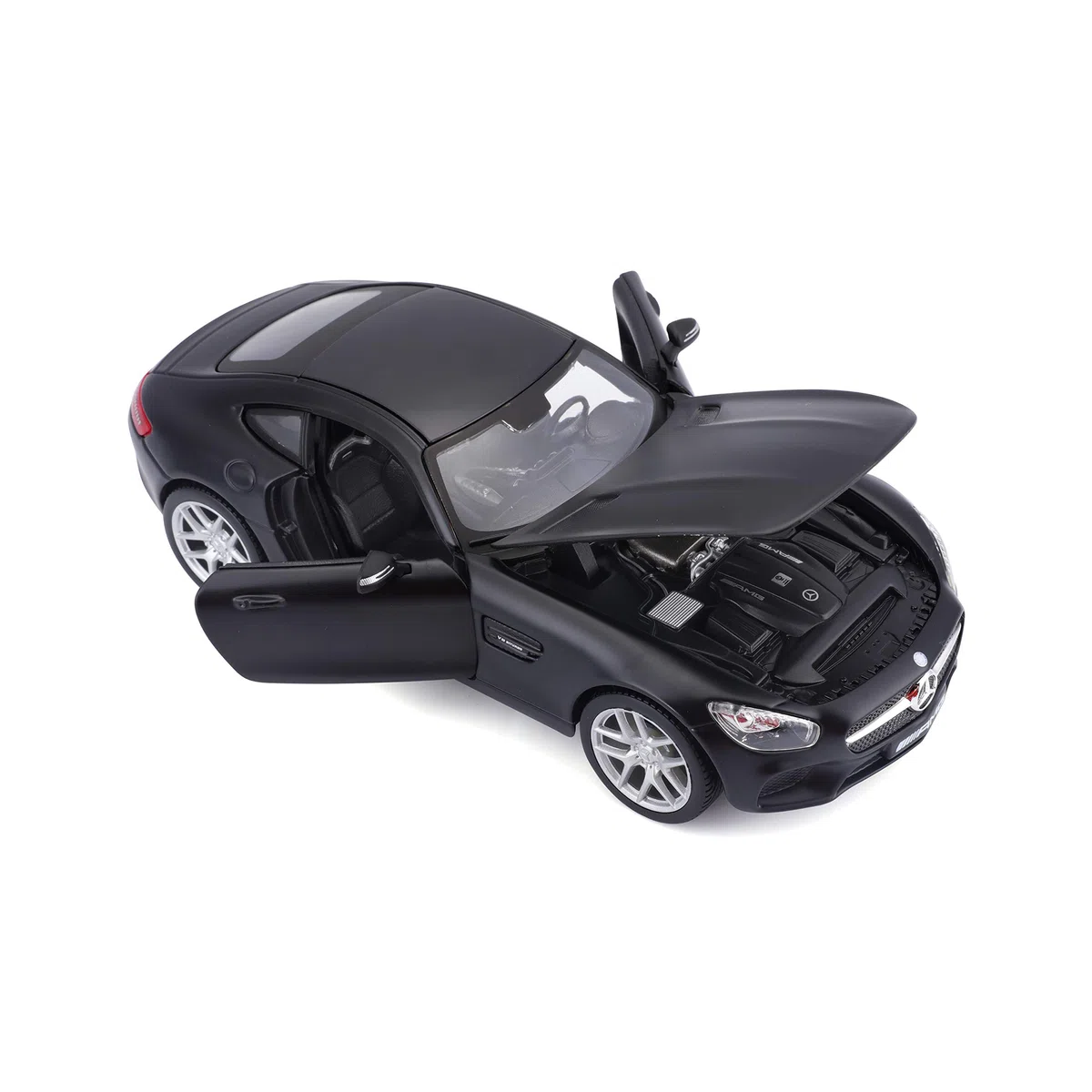 Tobar M31134B 1:24 matowy czarny Mercedes-Benz AMG GT, różne wzory i kolory
