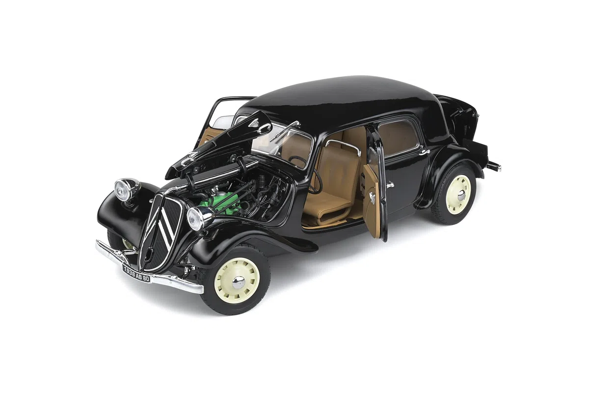 solido S1800903 czarny 1: 18 1937 Citroen Traction 11CV