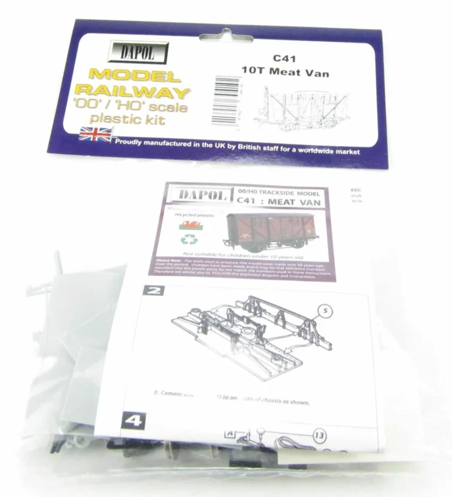 Model kolejki 'OO' / 'HO' C41 10T Fleisch van Kit