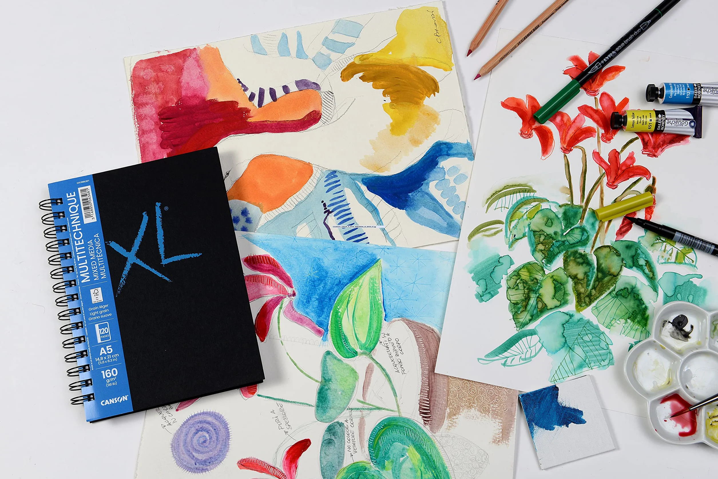 Canson Xl Art Book C31200L021 Zeszyt, Biały, A5/60szt.