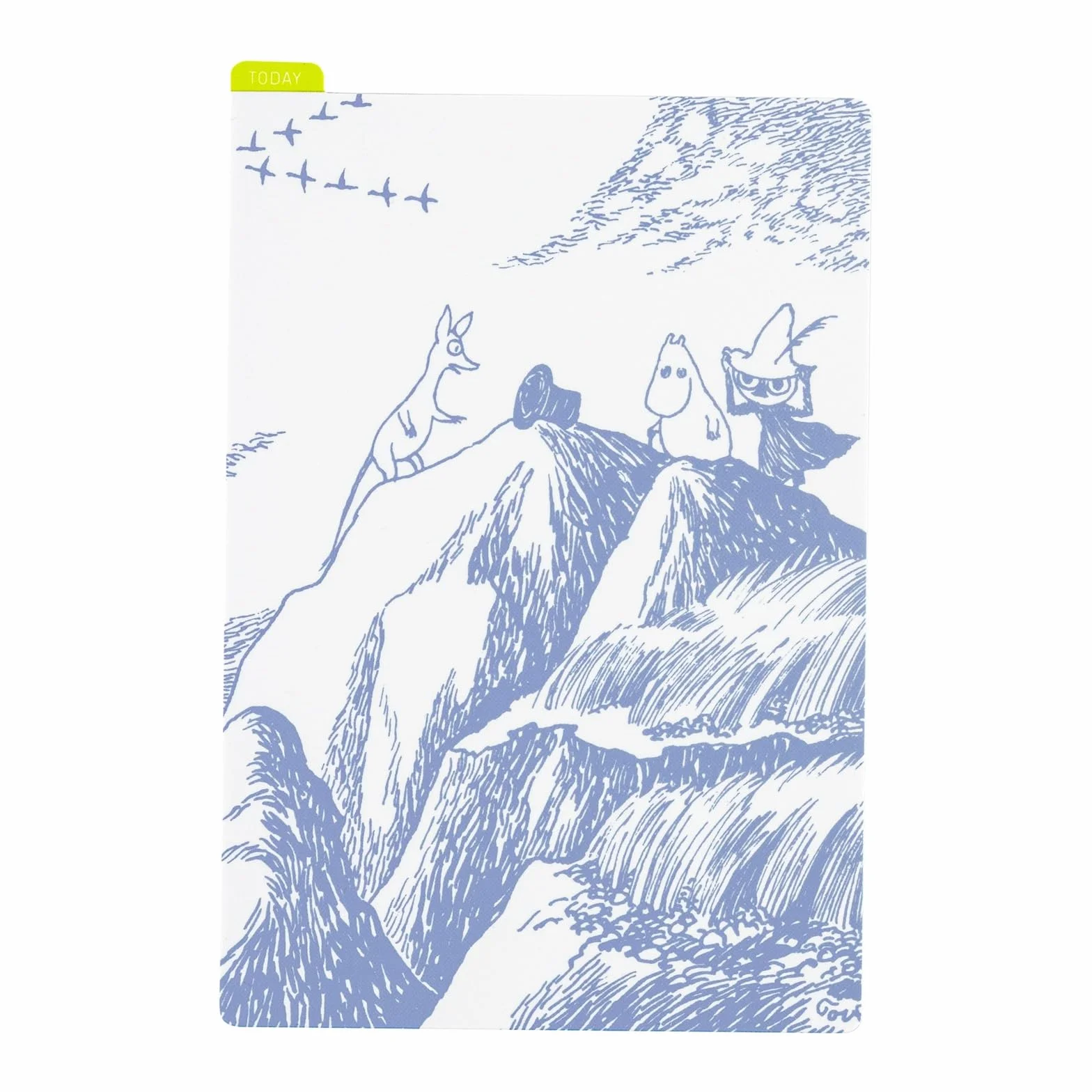 Hobonichi Techo akcesoria – Muminek: Hobonichi deska do ołówków na format A6 (Tajemniczy Kapelusz)
