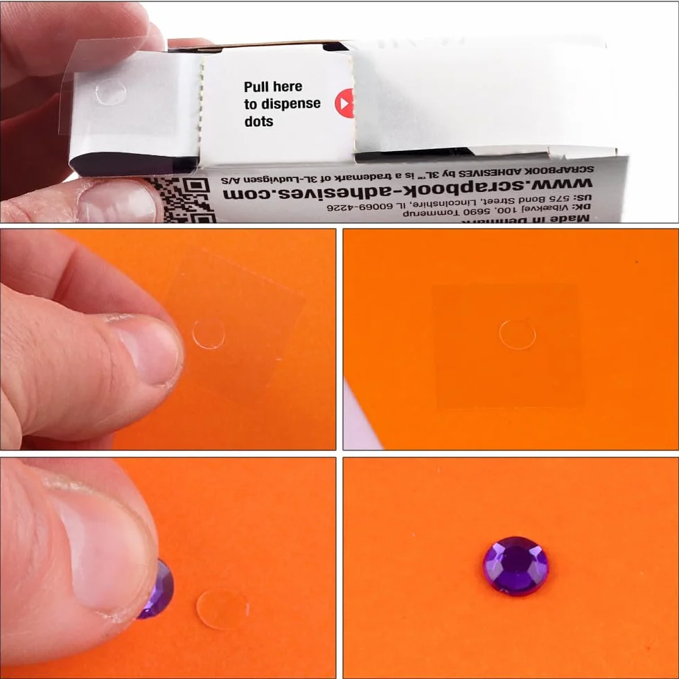 Adhesive Dots - Mini Clear