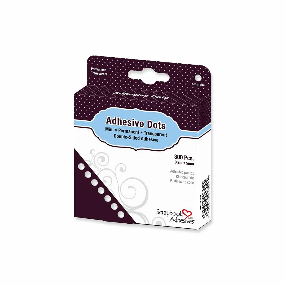 Adhesive Dots - Mini Clear