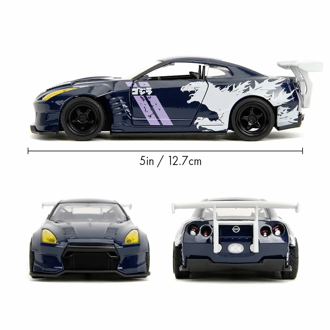 Jada 253252054 Godzilla 2009 Nissan GTR R35 1:32