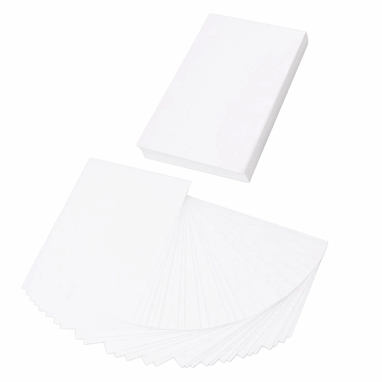 100 Sztuk Karton 4x6 Białe Puste Karty Badania Flash Cards Pieczątka Papier do Kartek do Projektów DIY, Notatnik, Sztuka i Rzemiosło