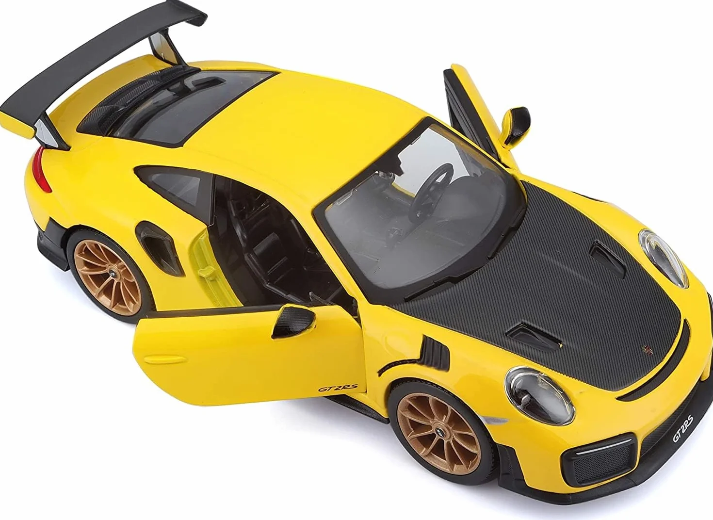 BBURAGO - Porsche 911 GT2 RS - Realistyczny model samochodu w skali 1:24, oficjalna licencja Porsche, zalecany dla osób w wieku od 3 lat.