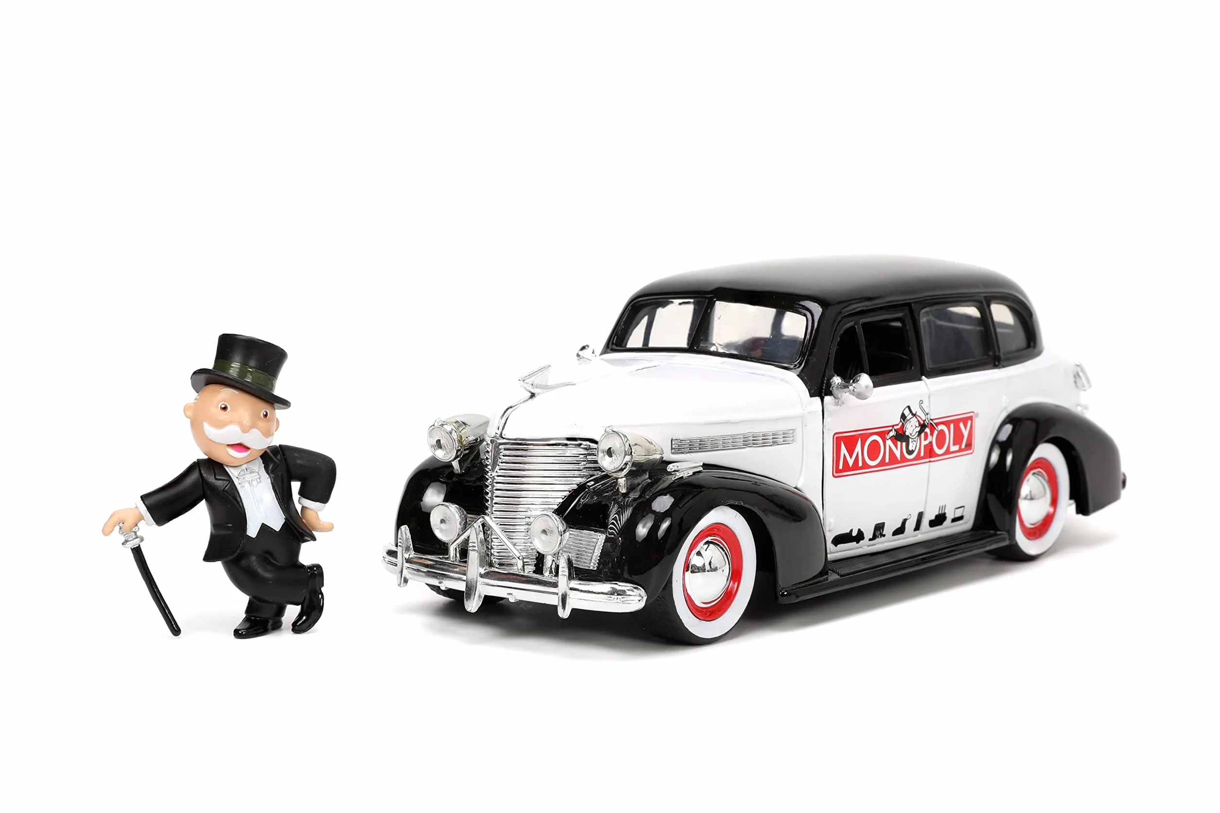 JADA TOYS - Model samochodu kolekcjonerskiego, 33230W, Biały/Czarny