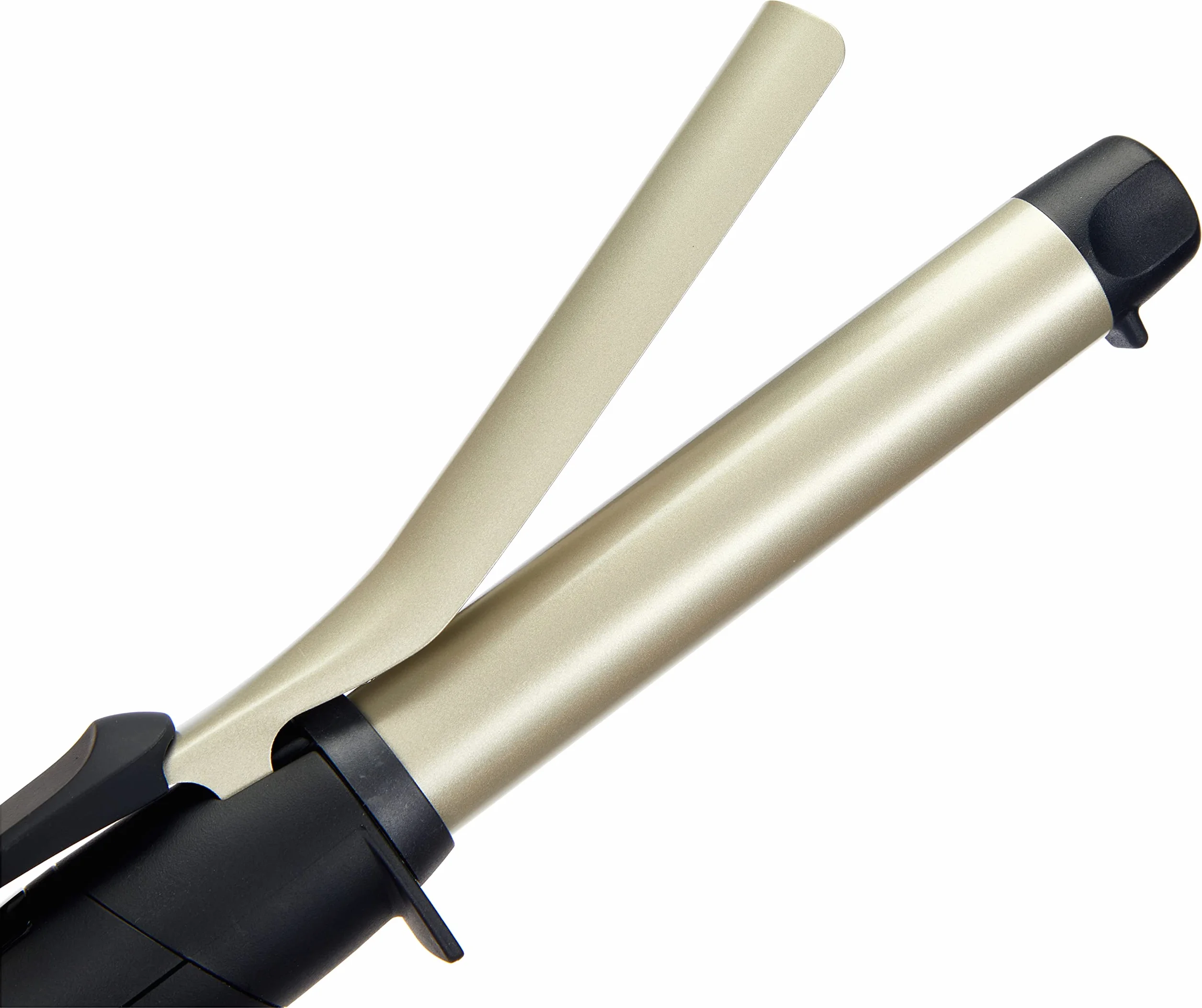Remington lokówka z jonizacją (25mm) z klipsem, powłoka ceramiczna z turmalinem, 4x ochrona włosów, regulacja temp do 220°C, szybkie nagrzewanie, moc 45W, czarno-beżowa, Pro Soft Curl 6325