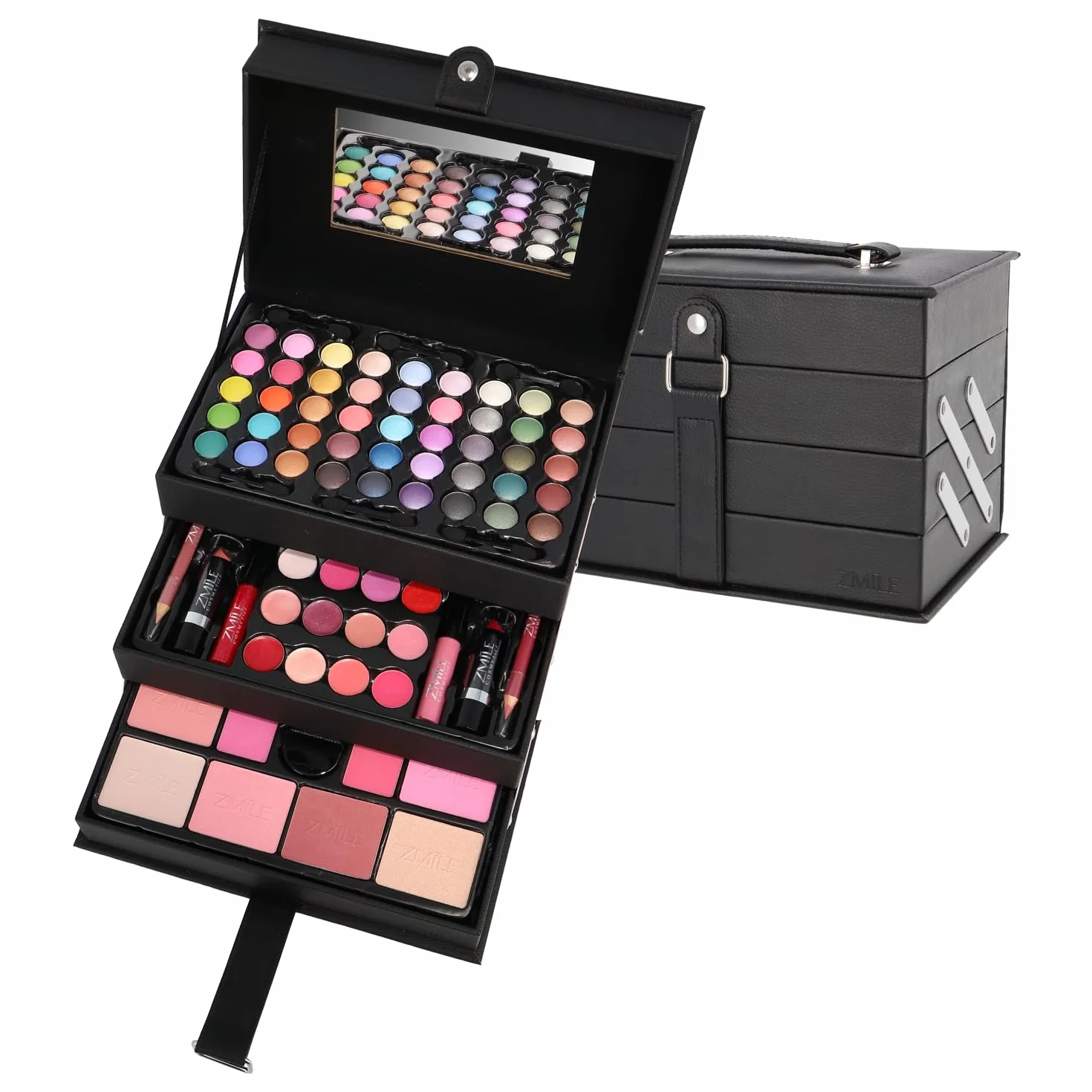 ZMILE Cosmetics Zestaw do Makijażu, Black, Kosmetyki Wegańskie